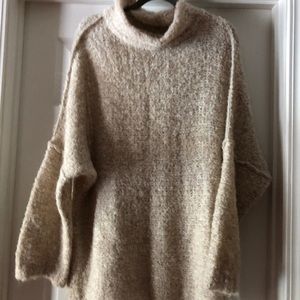Free People over size sweater.
